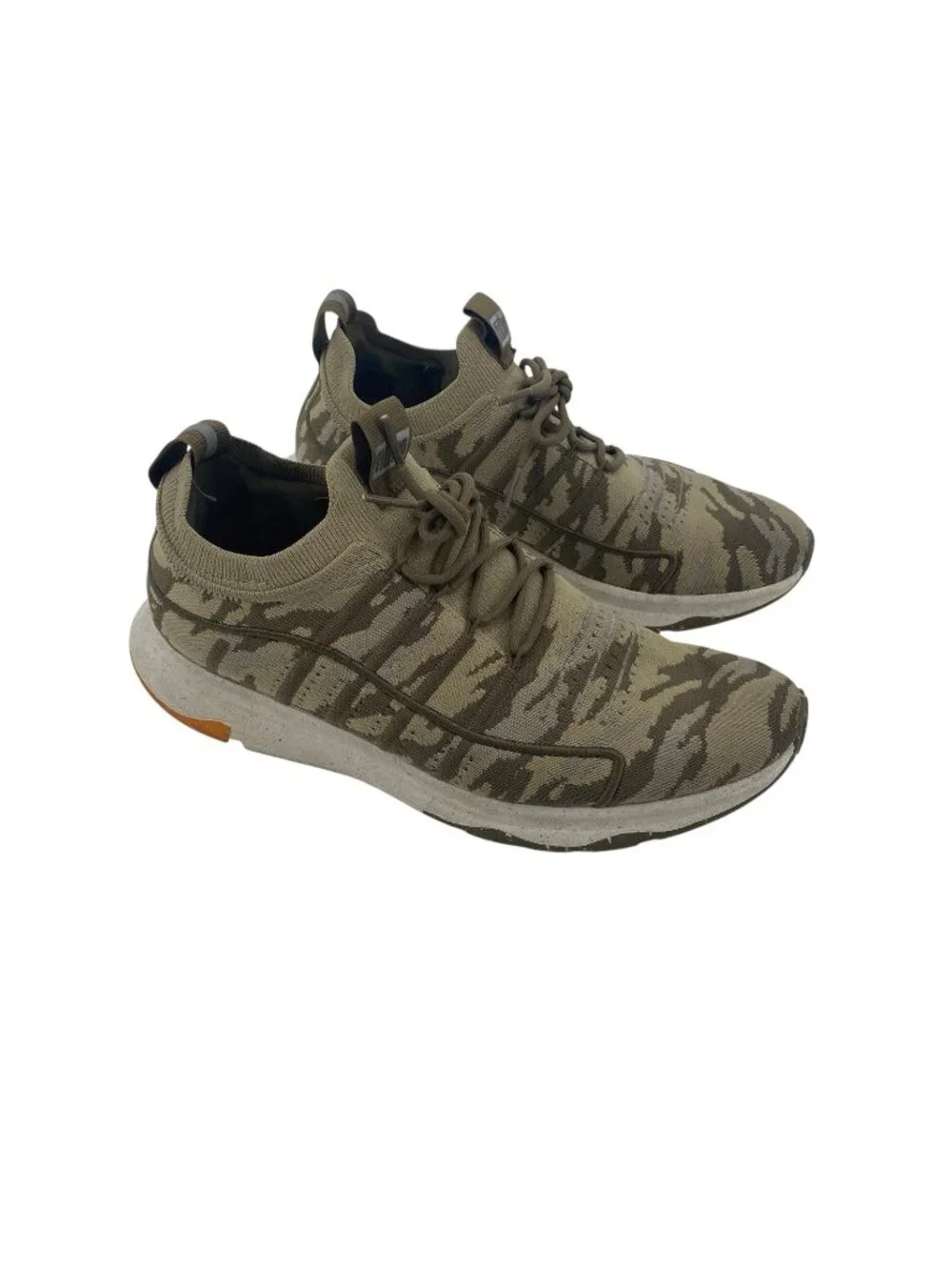 FitFlop Vitamin FF E01 Camo Knit Sports Sneakers Mossy Green Womens Size 8.5